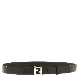 Brown Calfskin Regular Belt
