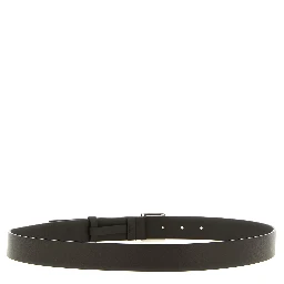 Brown Calfskin Regular Belt