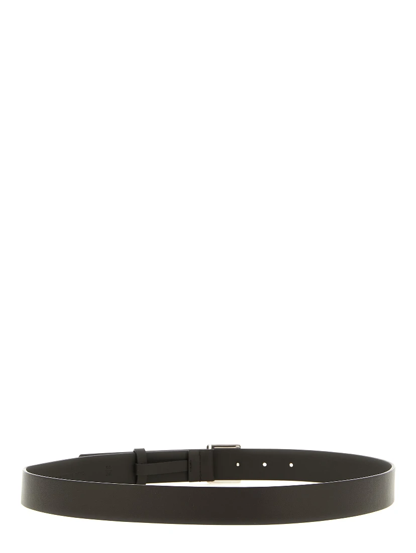Brown Calfskin Regular Belt