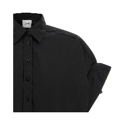 Black Cotton Blouse