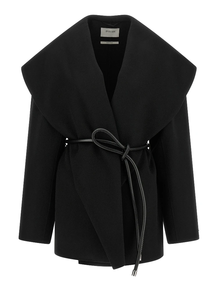 Black Wool Coat
