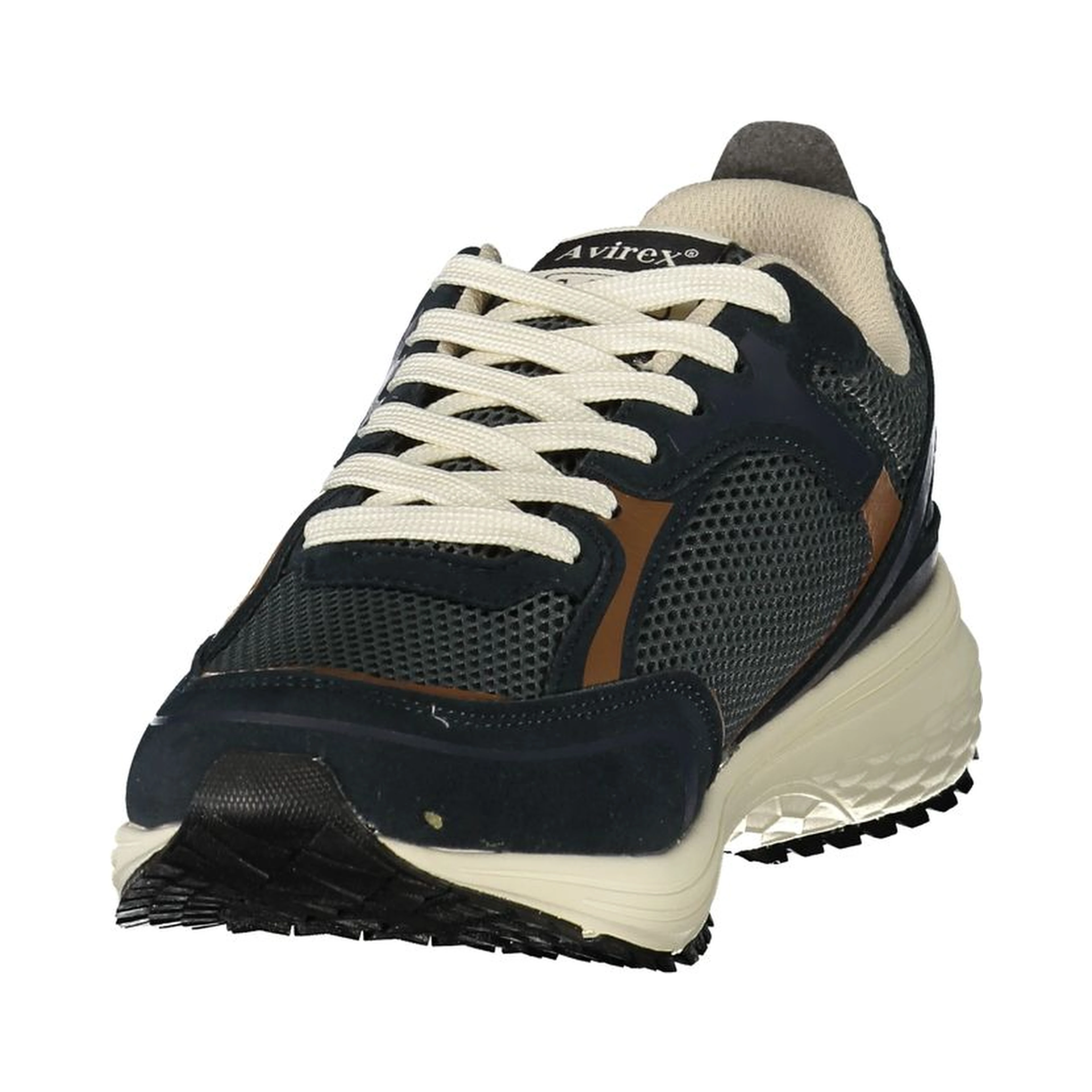 Blue Polyurethane Men's Sneaker