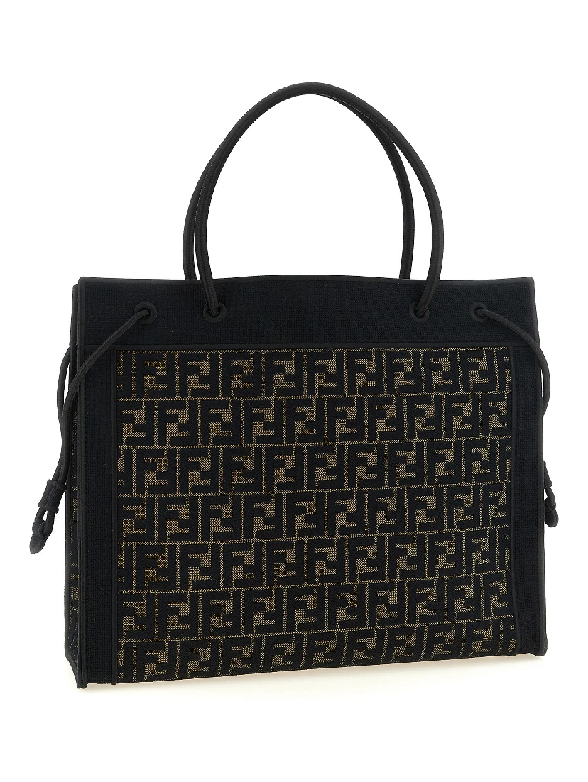Brown Cotton Tote Bag