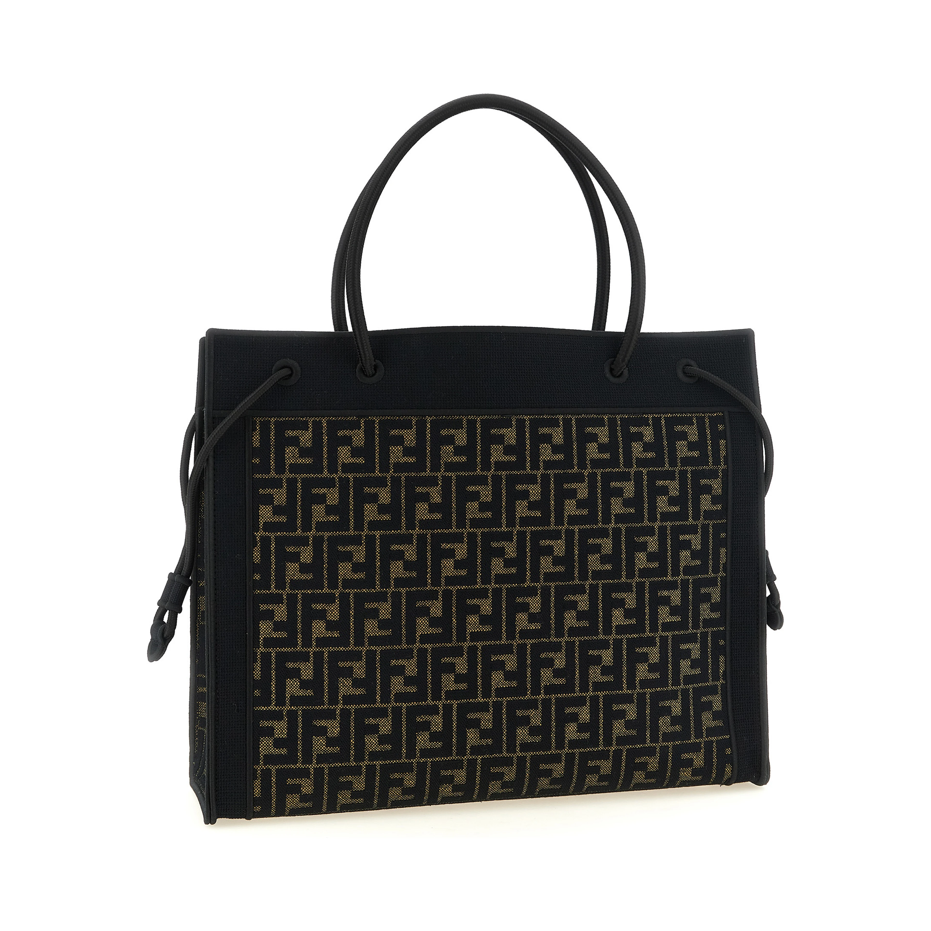 Brown Cotton Tote Bag