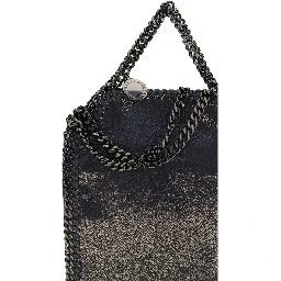 Blue Polyester Shoulder Bag