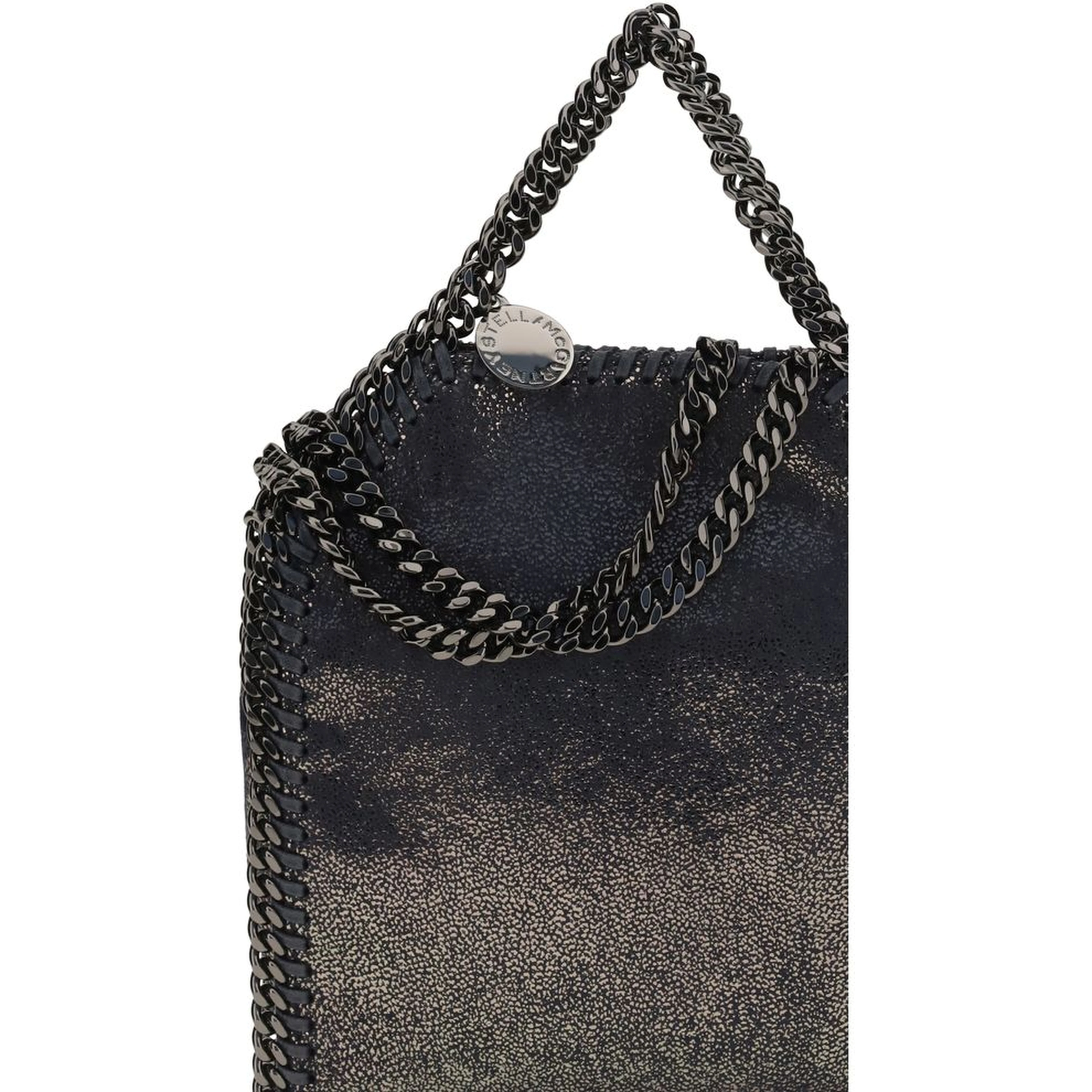 Blue Polyester Shoulder Bag