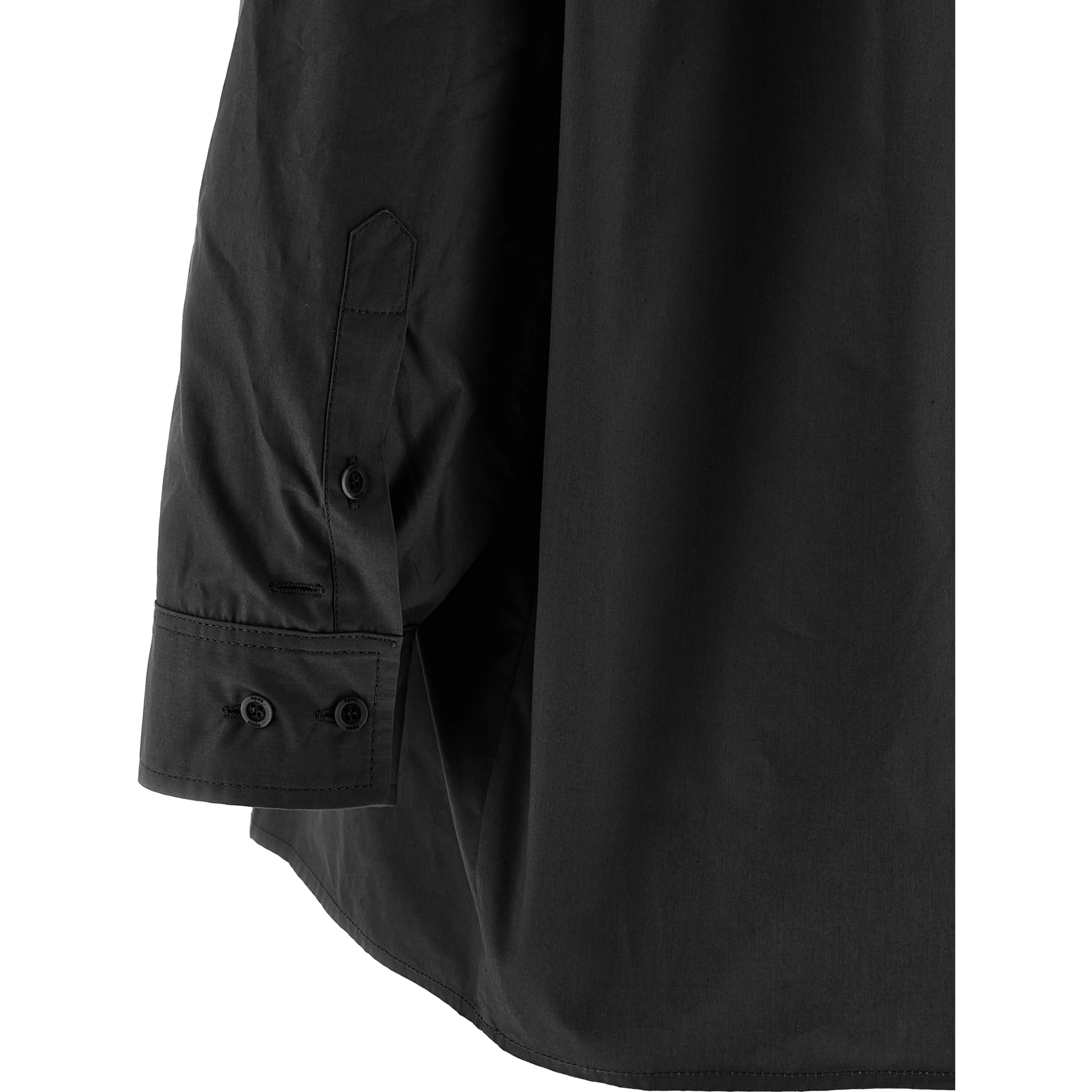 Black Cotton Blouse