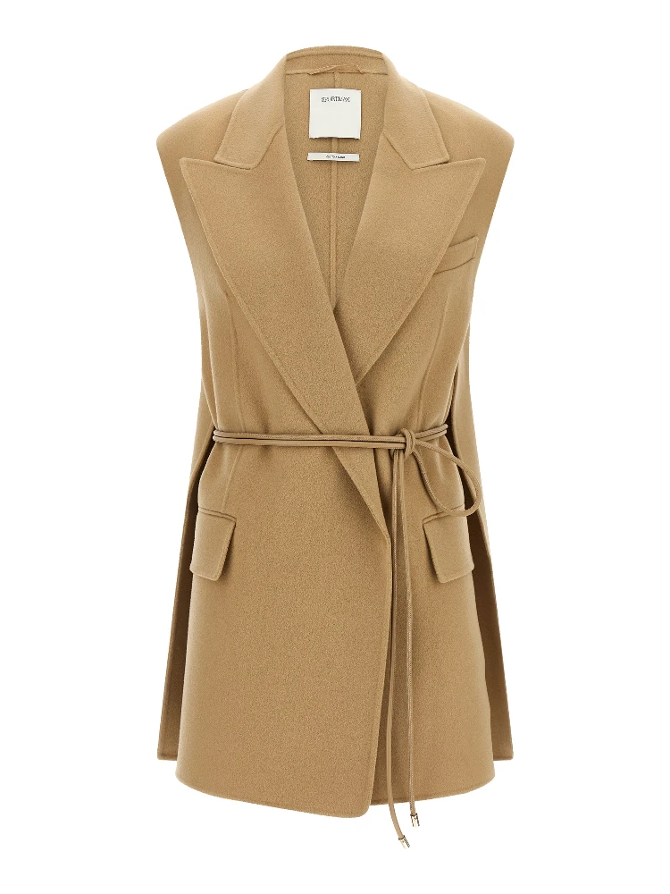 Beige Wool Blazer