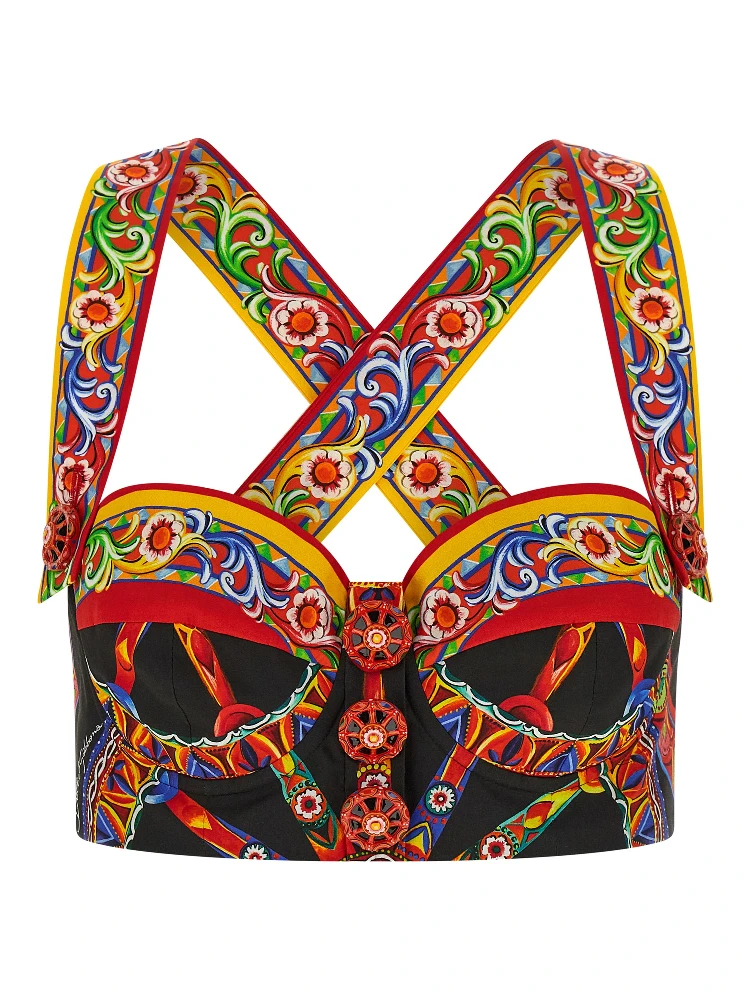 Multicolor Cotton Blouse