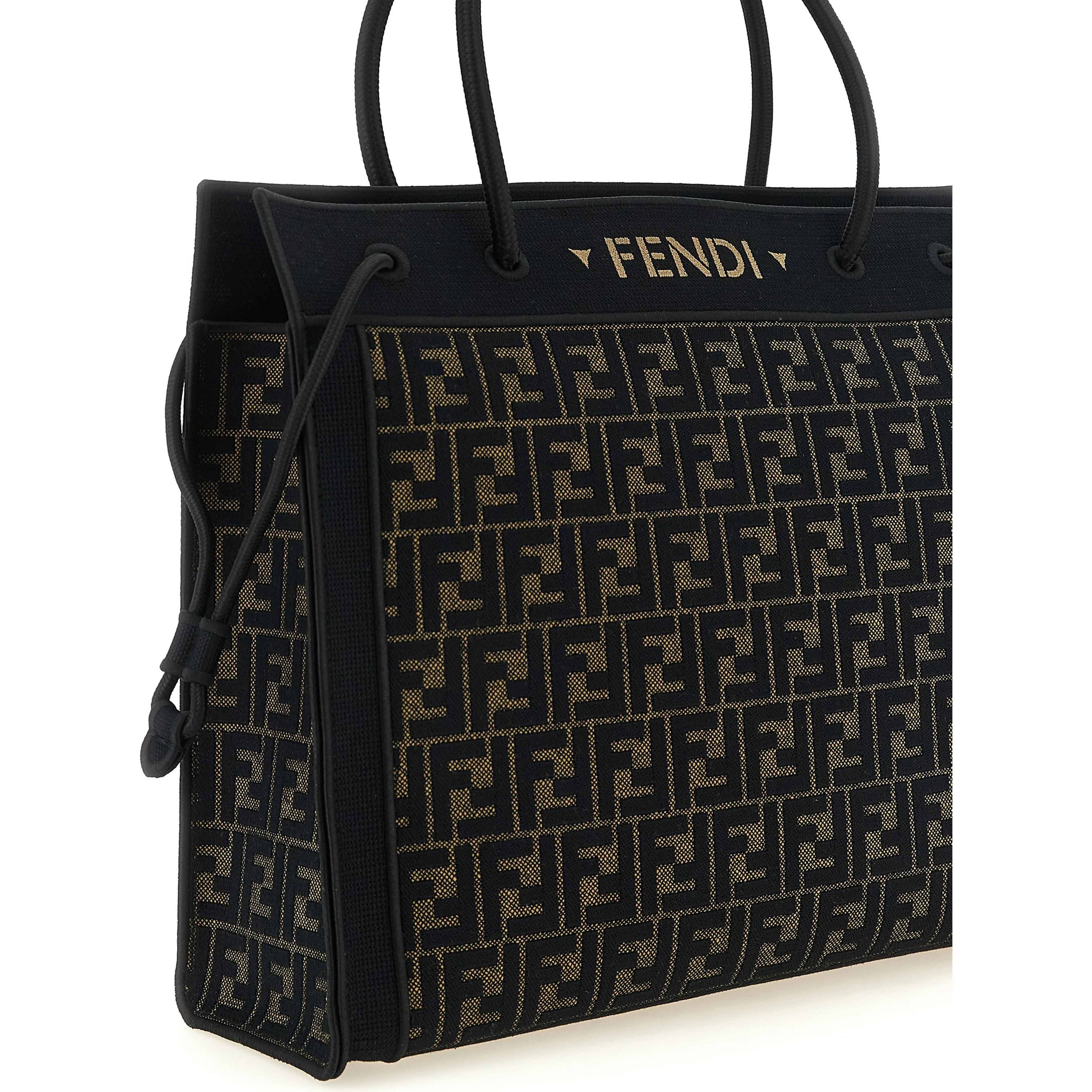 Brown Cotton Tote Bag