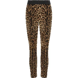 Brown Viscose Leggings