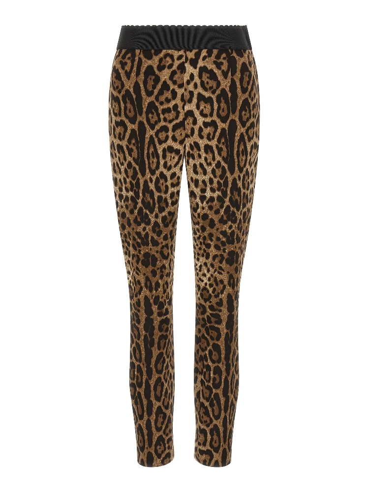Brown Viscose Leggings