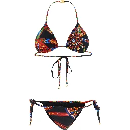 Multicolor Polyamide Bikini