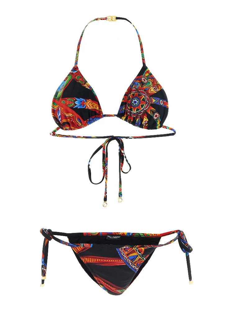 Multicolor Polyamide Bikini