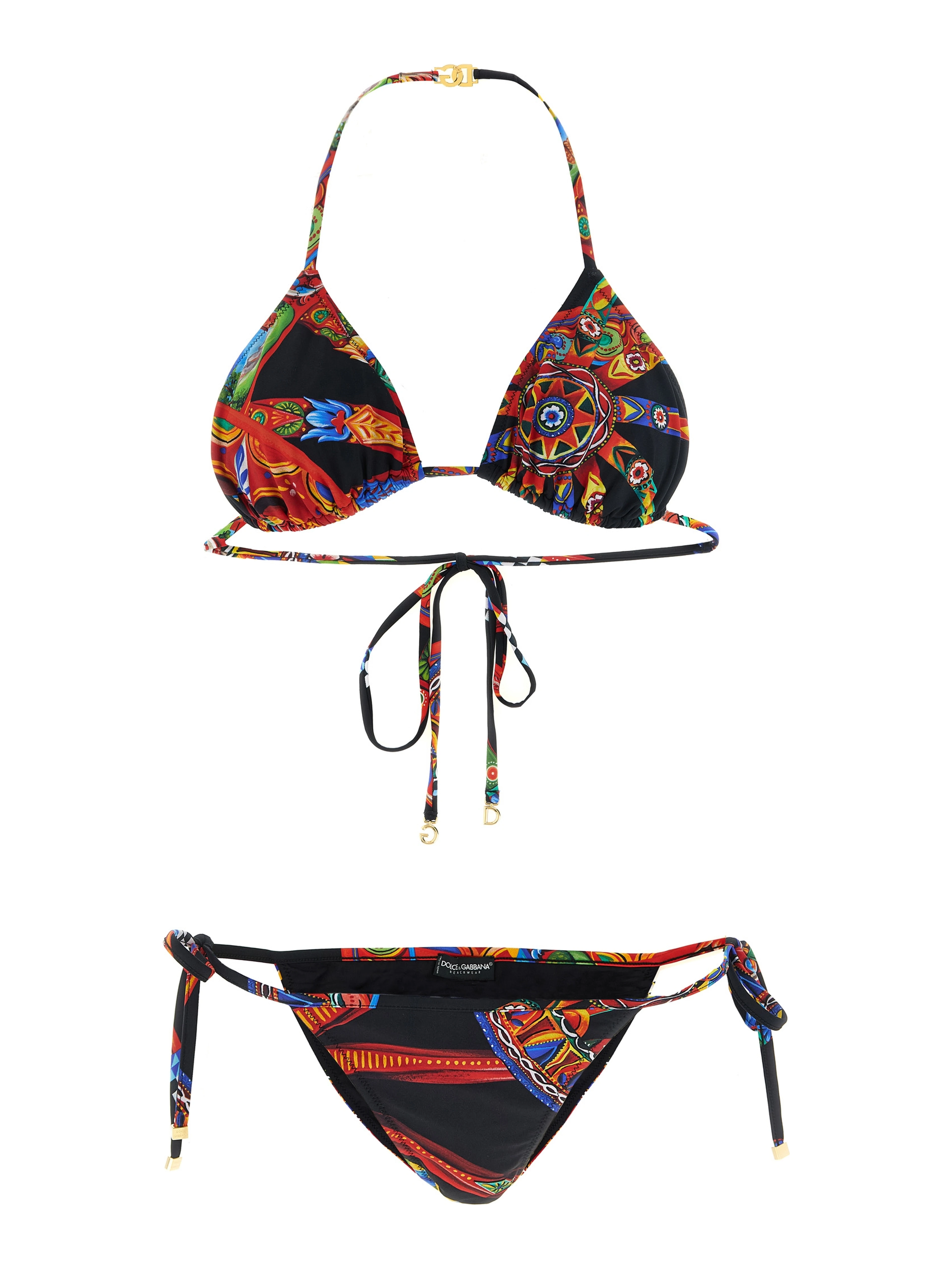 Multicolor Polyamide Bikini