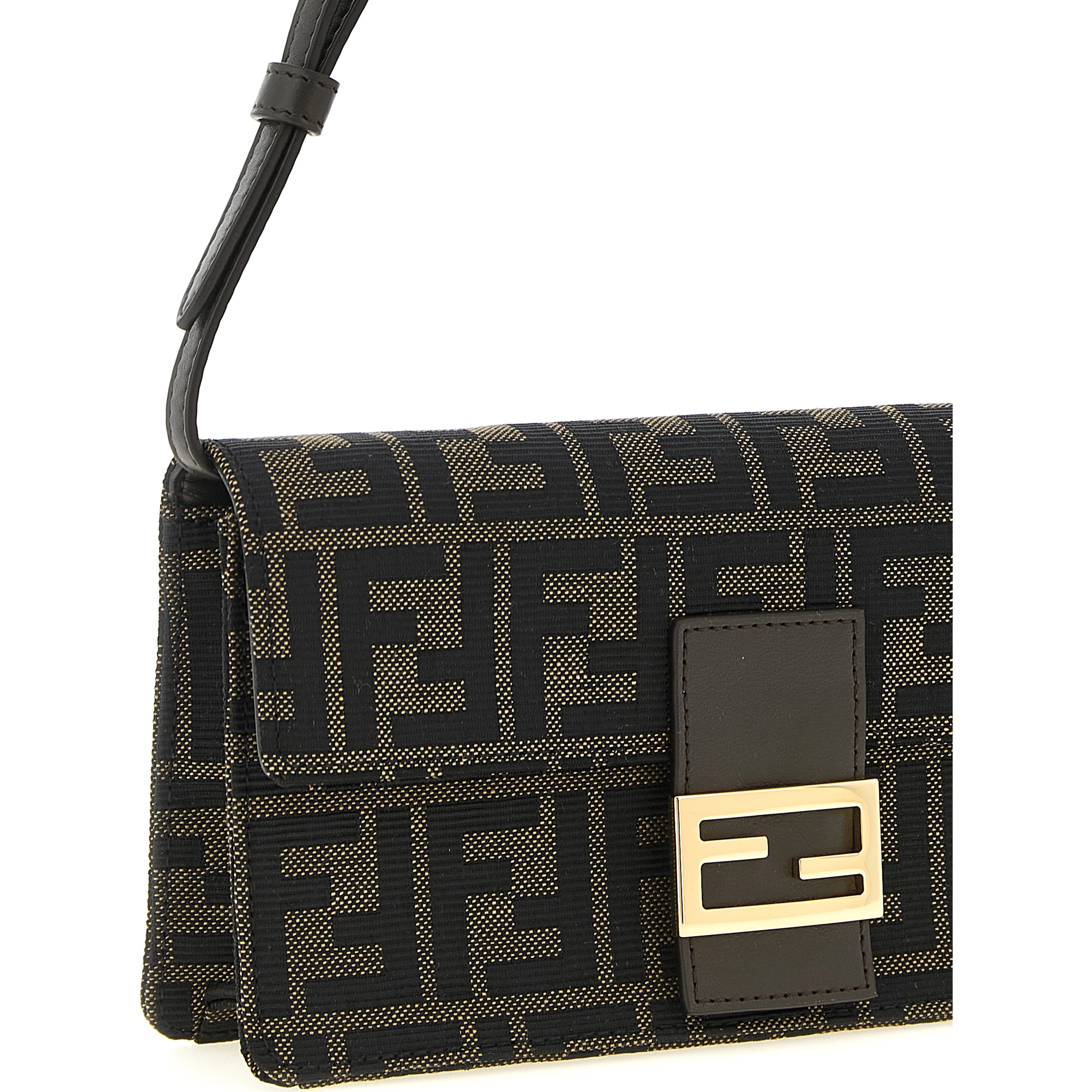 Brown Polyester Cardholder