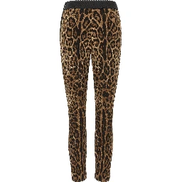 Brown Viscose Leggings