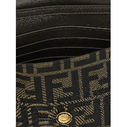 Brown Polyester Cardholder