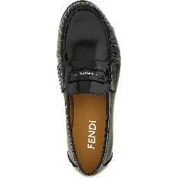 Black Calfskin Slip-On Loafers