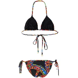 Multicolor Polyamide Bikini