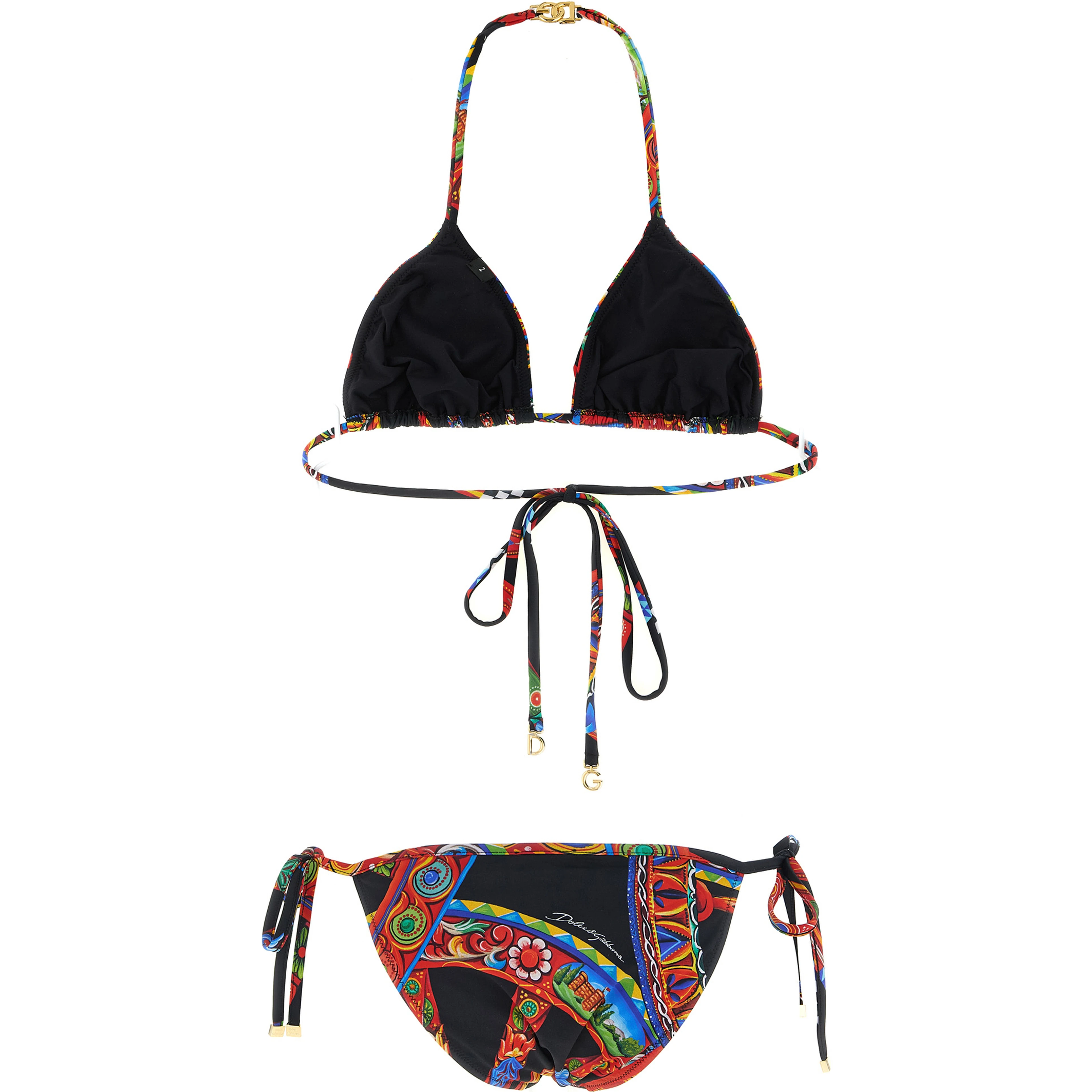 Multicolor Polyamide Bikini
