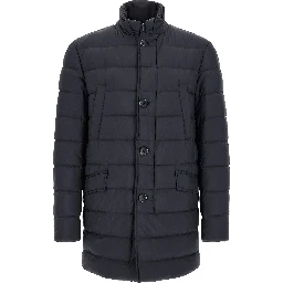 Blue Polyamide Coat
