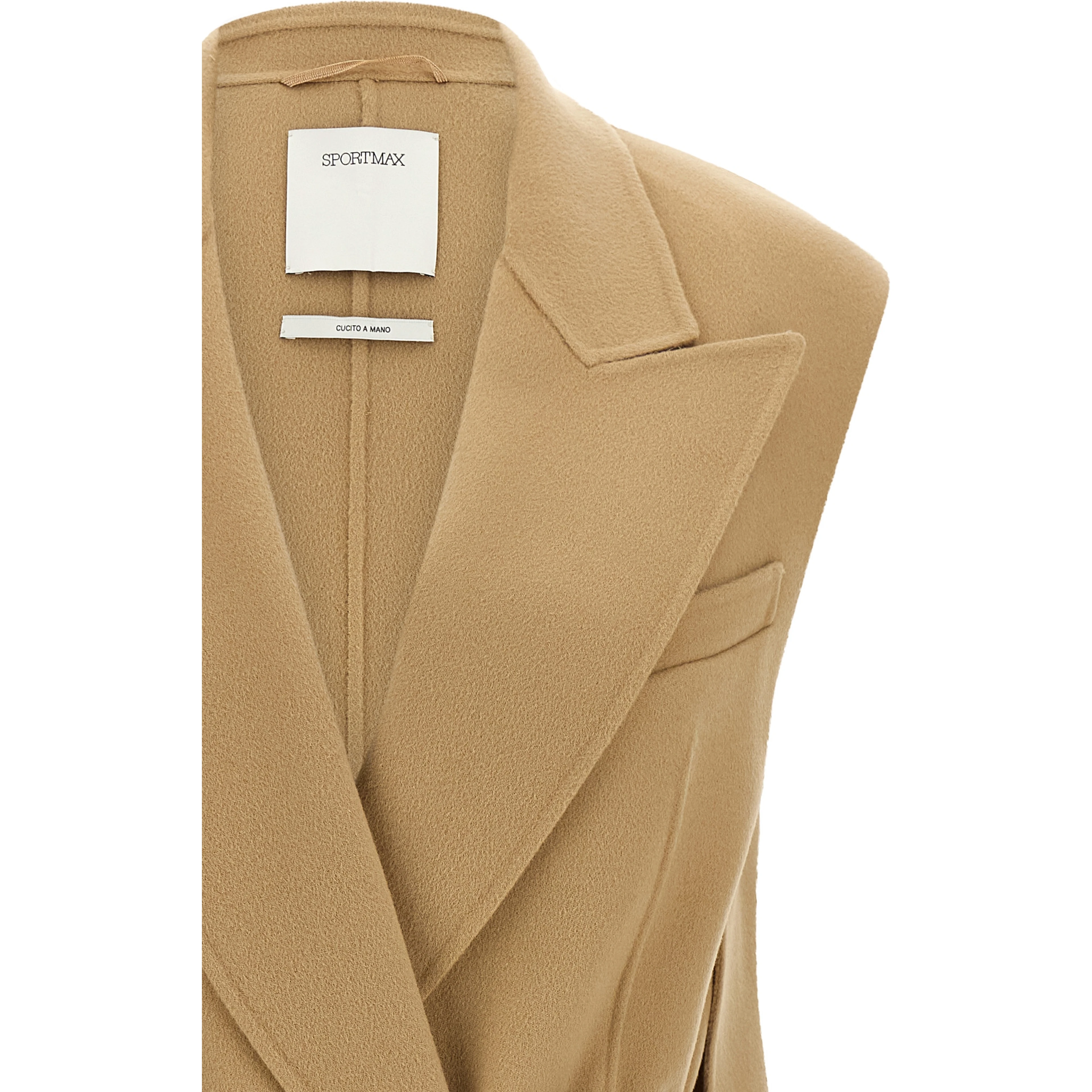 Beige Wool Blazer