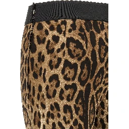 Brown Viscose Leggings