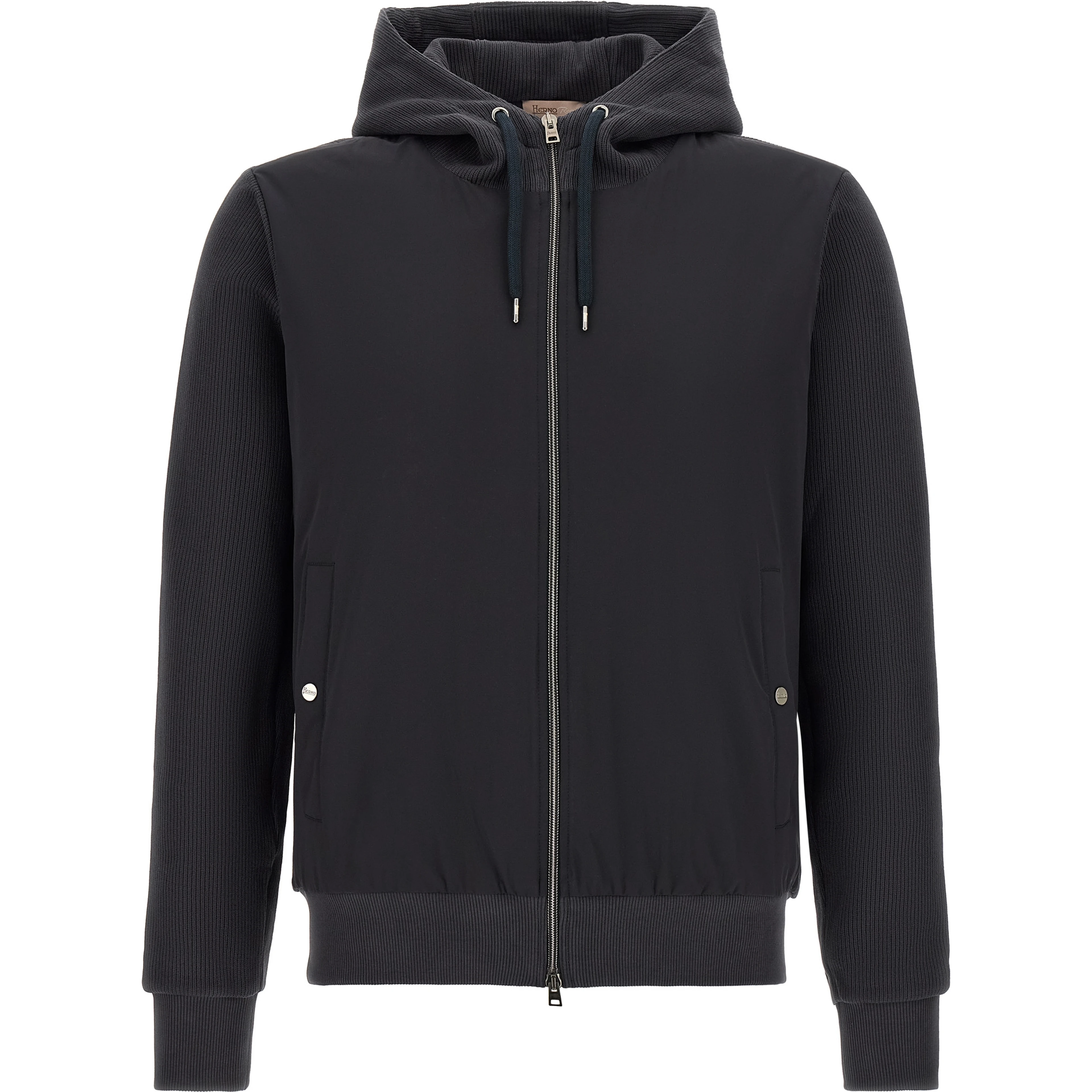 Blue Cotton Shell Jacket