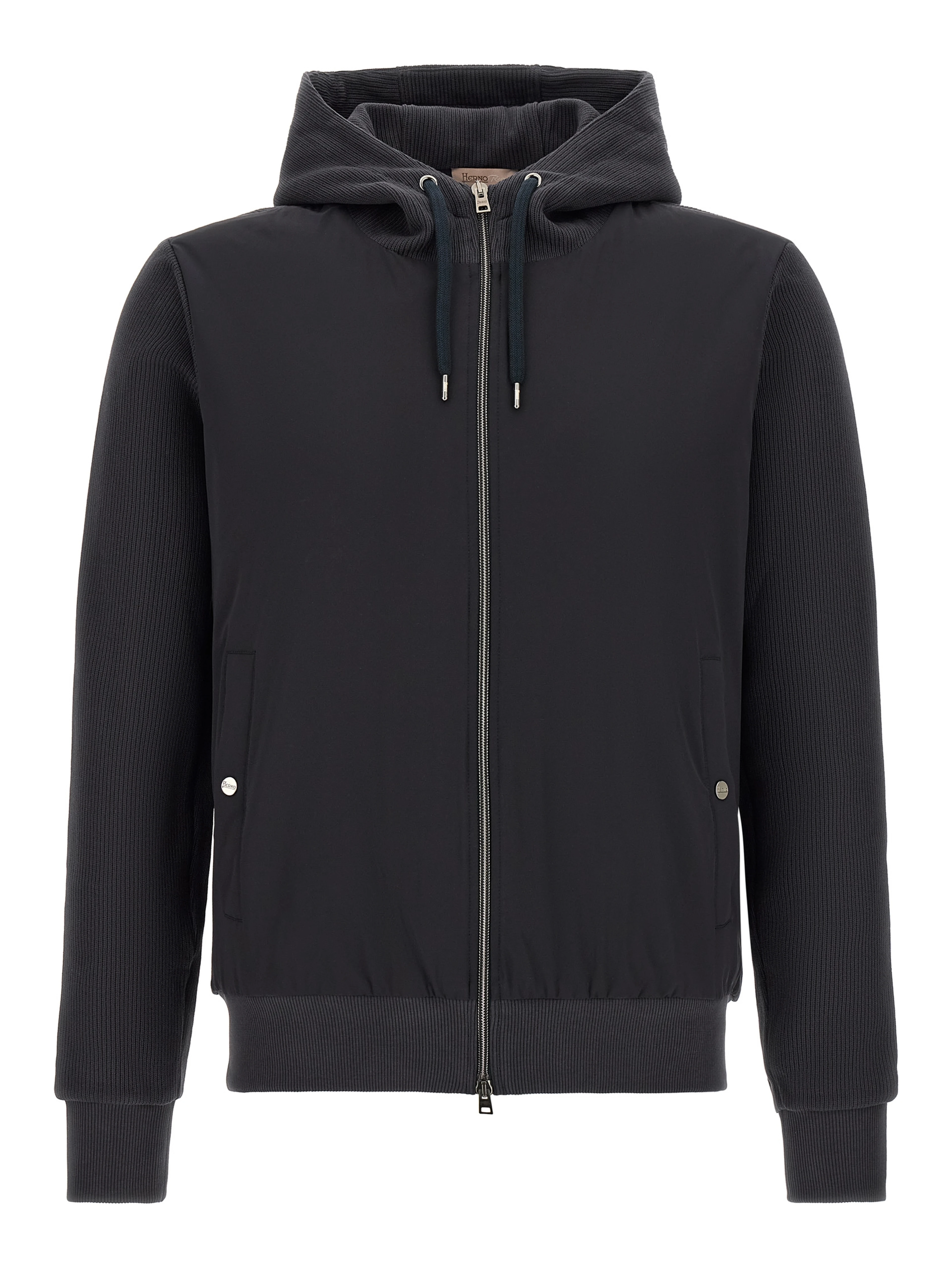 Blue Cotton Shell Jacket