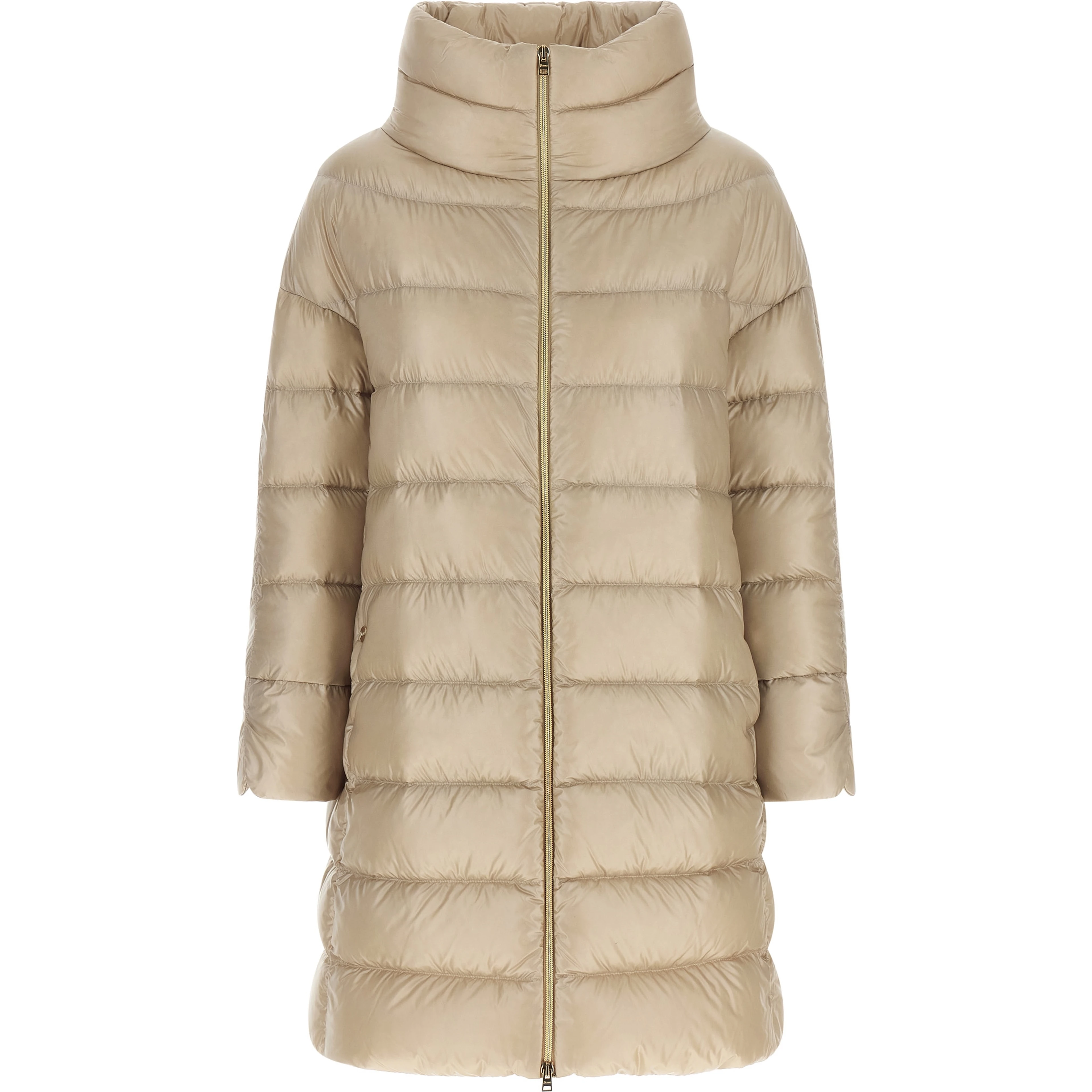 Beige Polyamide Coat