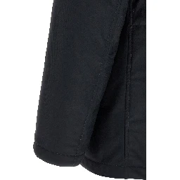Blue Polyamide Full-Length Jacket