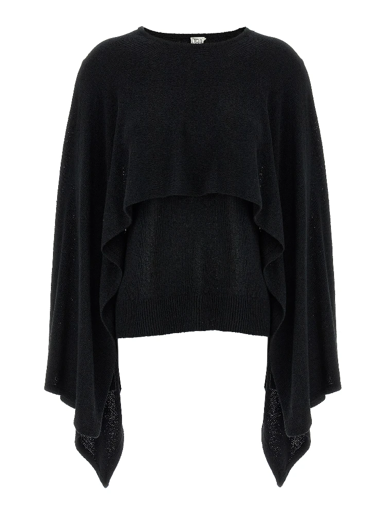 Black Silk Cardigan