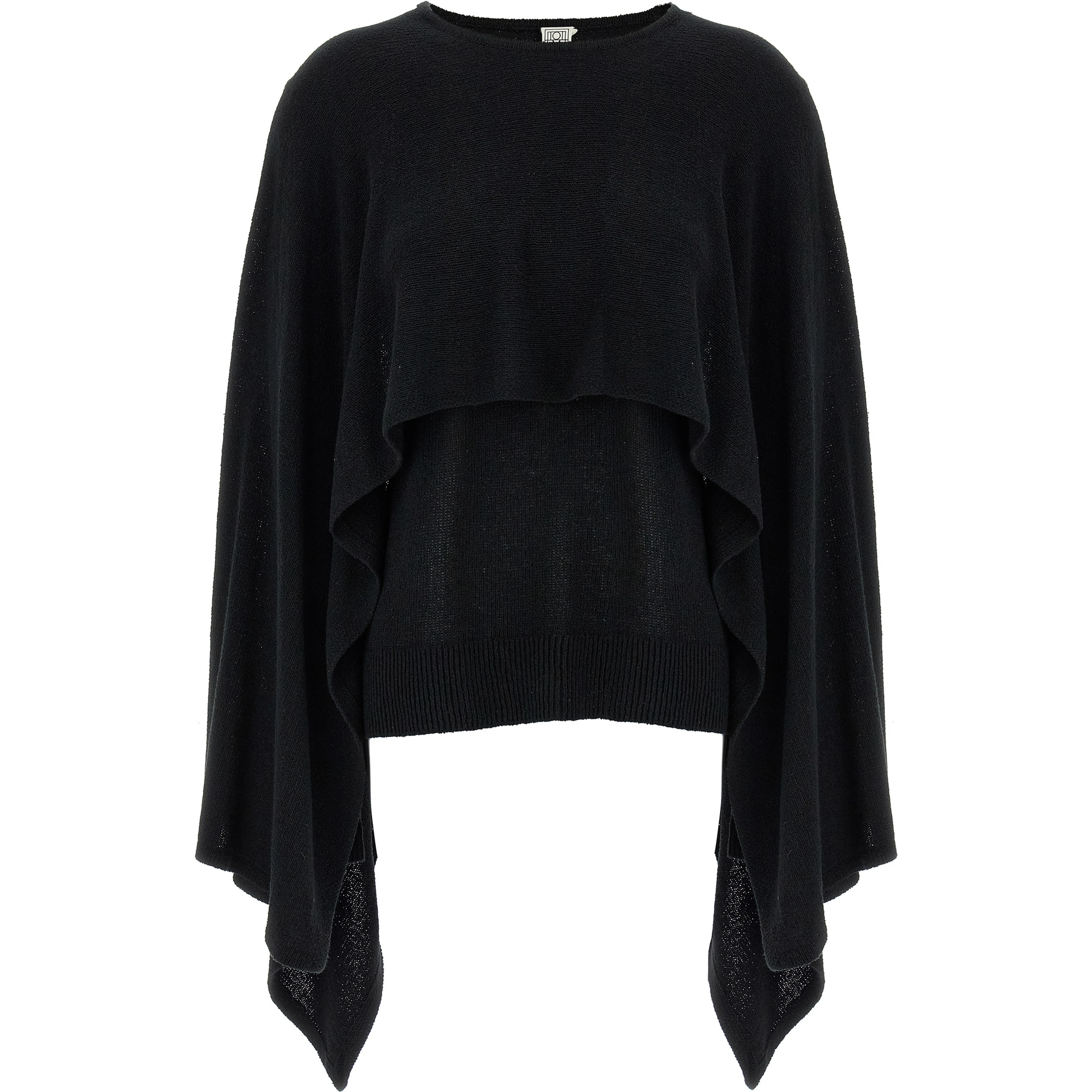 Black Silk Cardigan