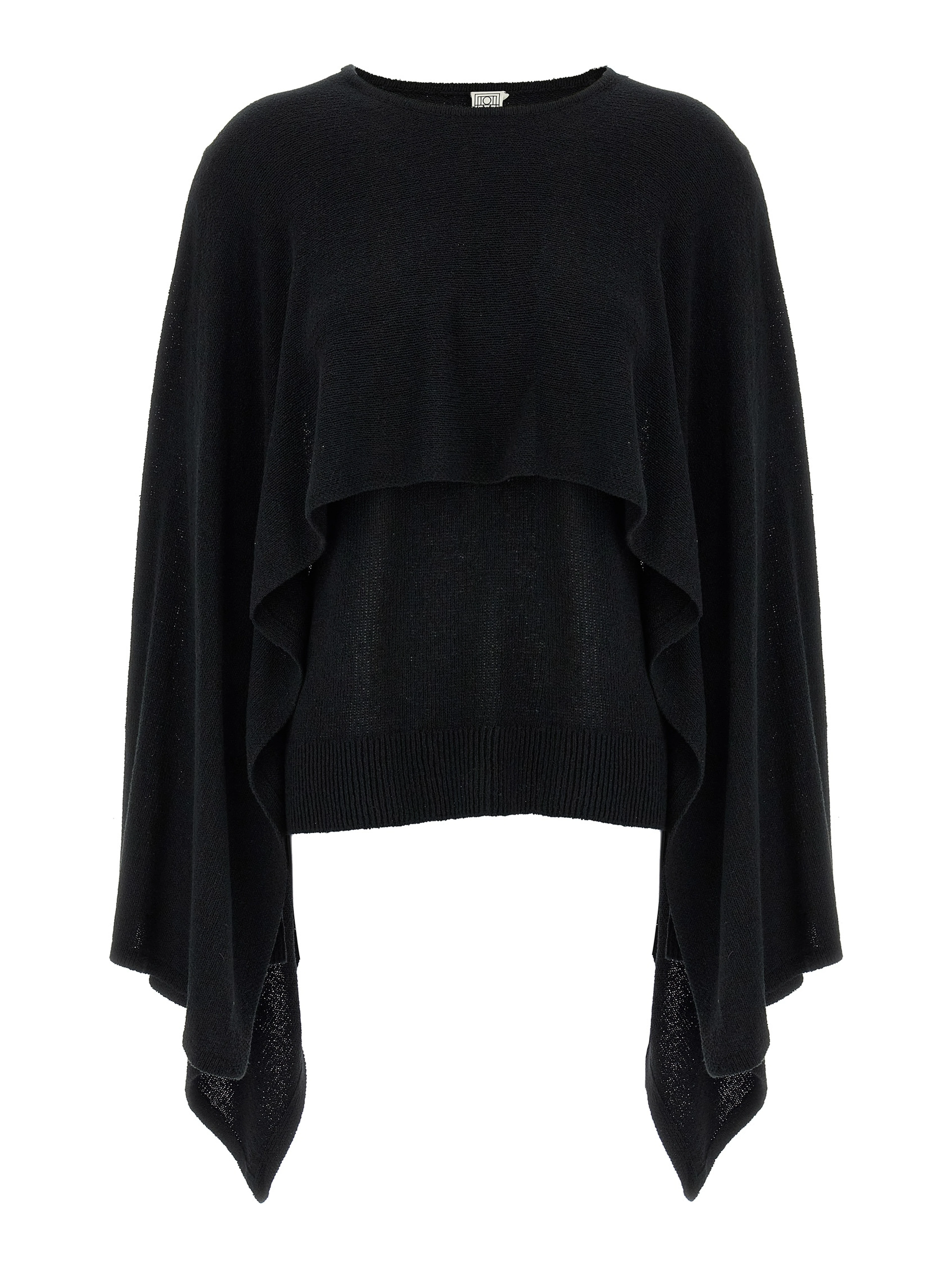 Black Silk Cardigan