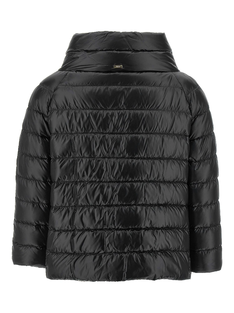 Black Polyamide Full-Length Jacket alternative