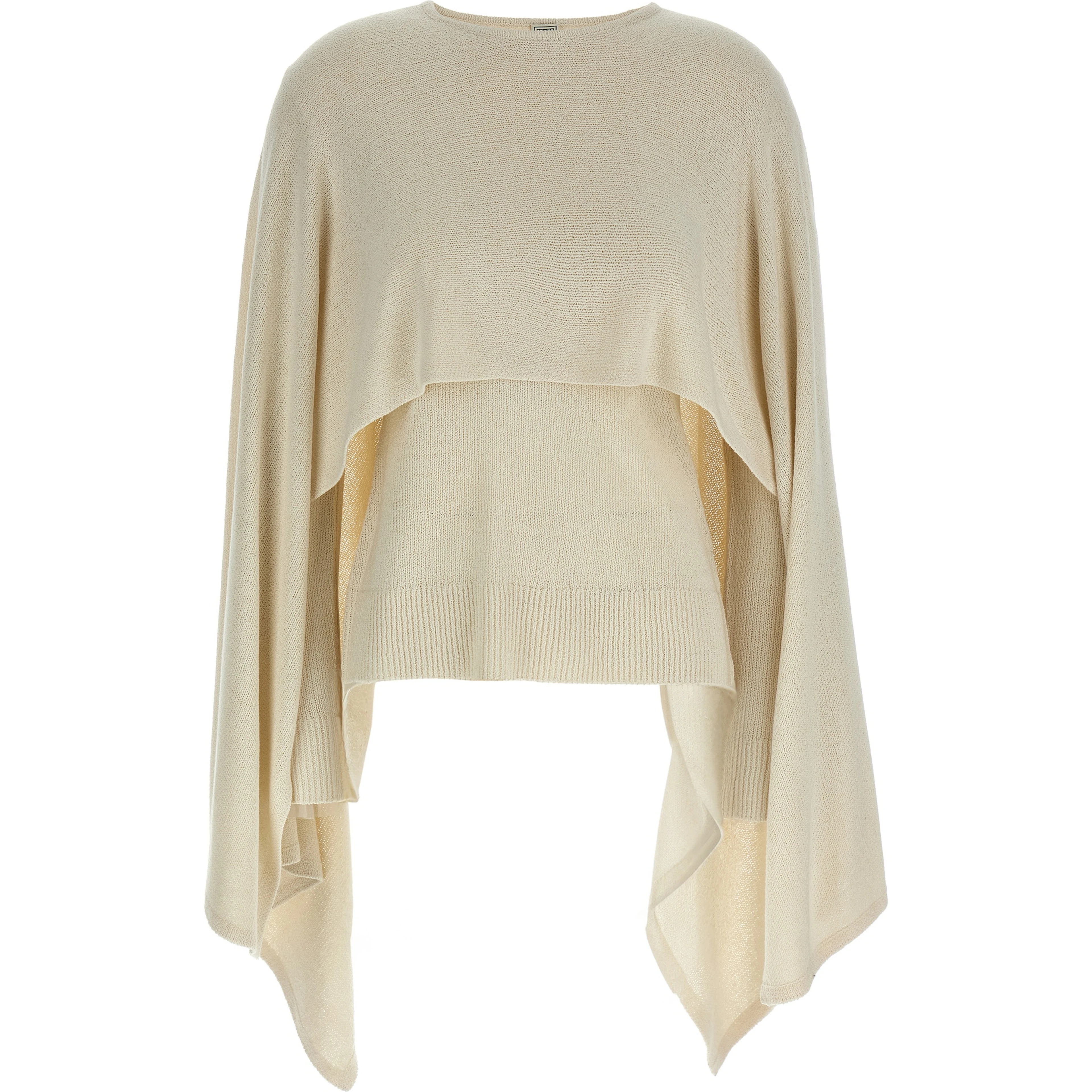 Beige Silk Cardigan