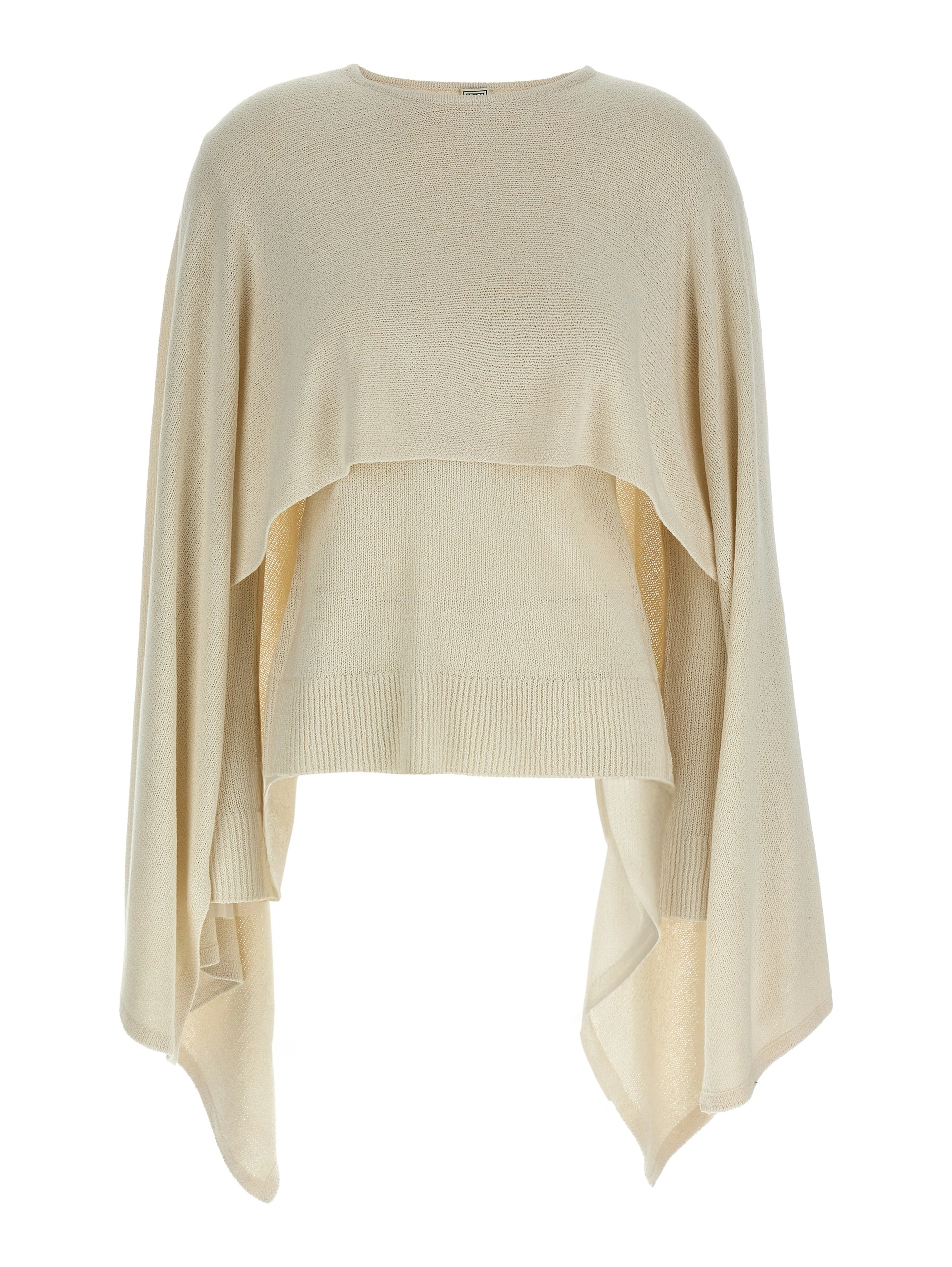 Beige Silk Cardigan