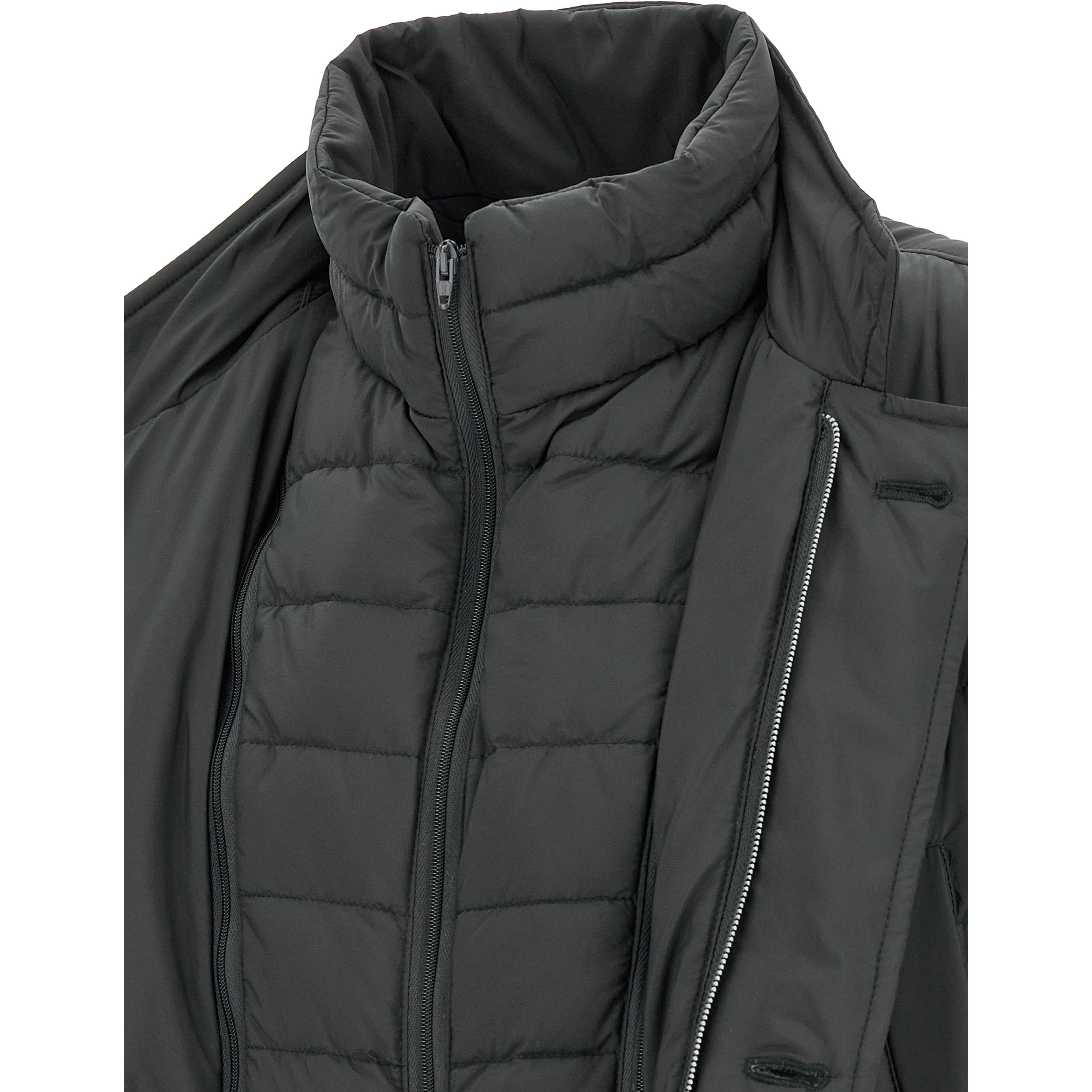 Gray Polyamide Coat