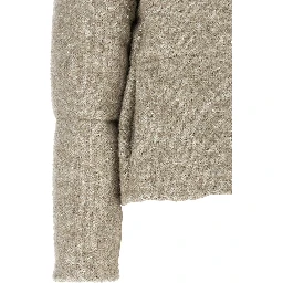 Beige Wool Full-Length Jacket