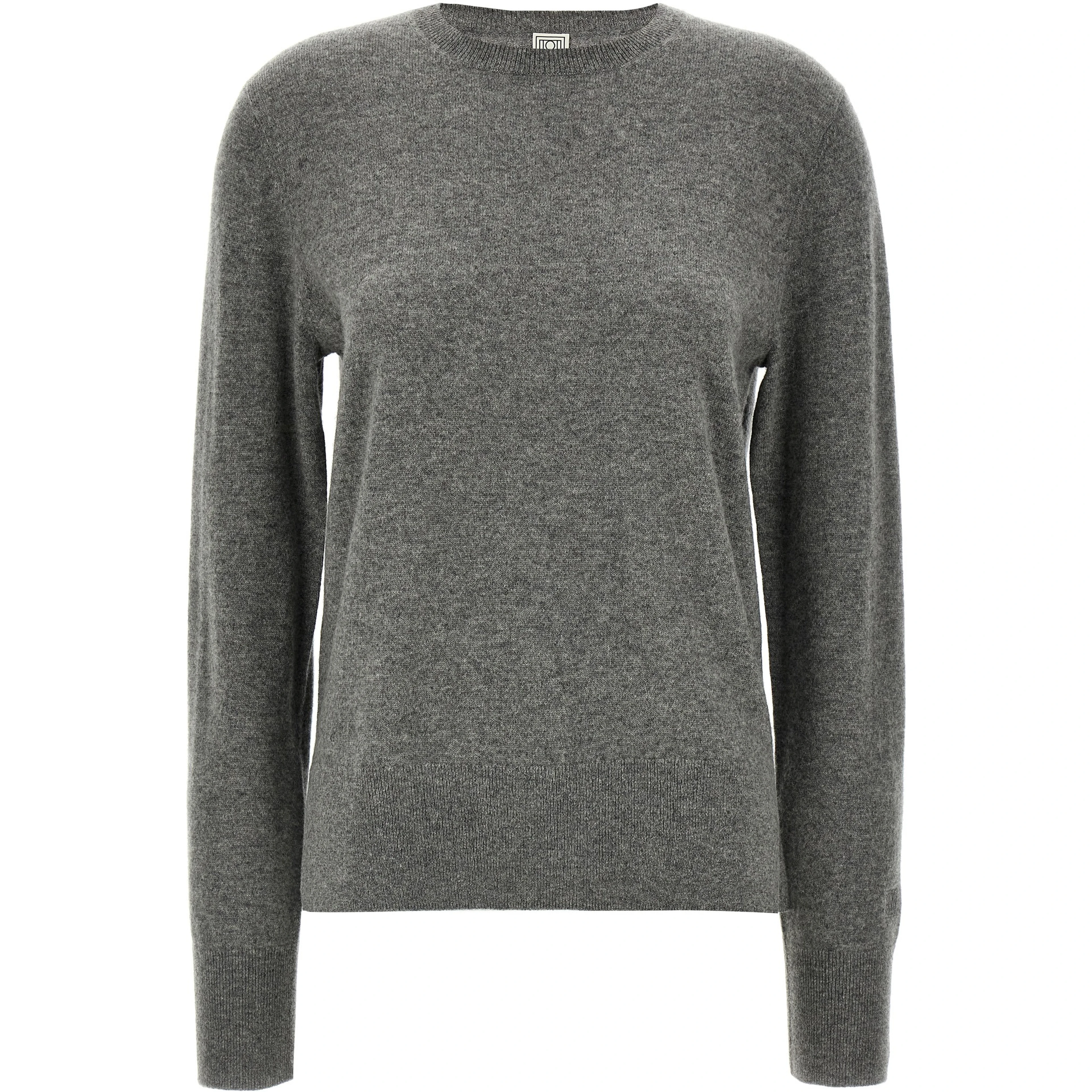 Gray Cashmere Cardigan