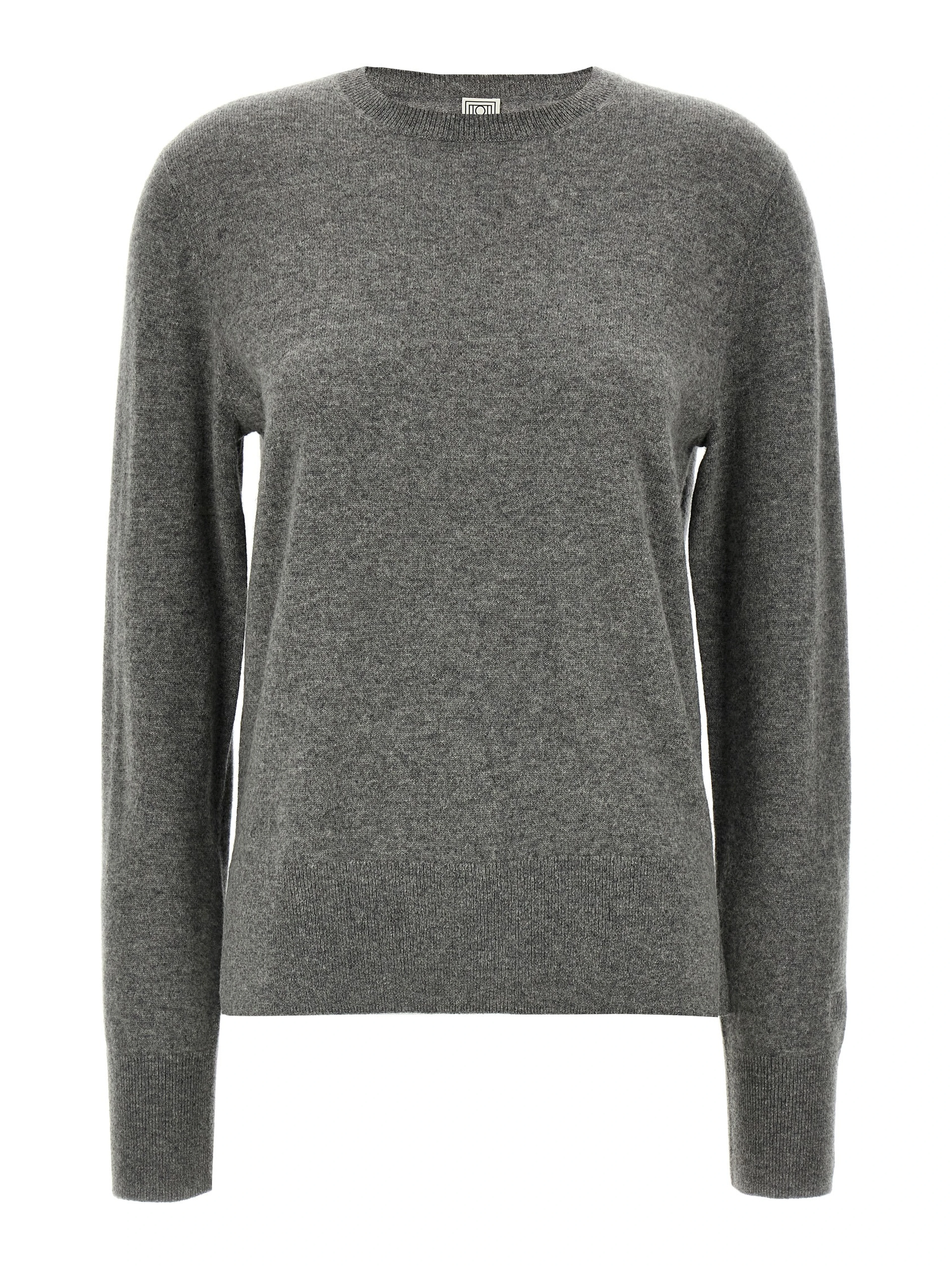 Gray Cashmere Cardigan