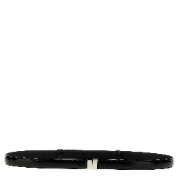 Black Calfskin Regular Belt