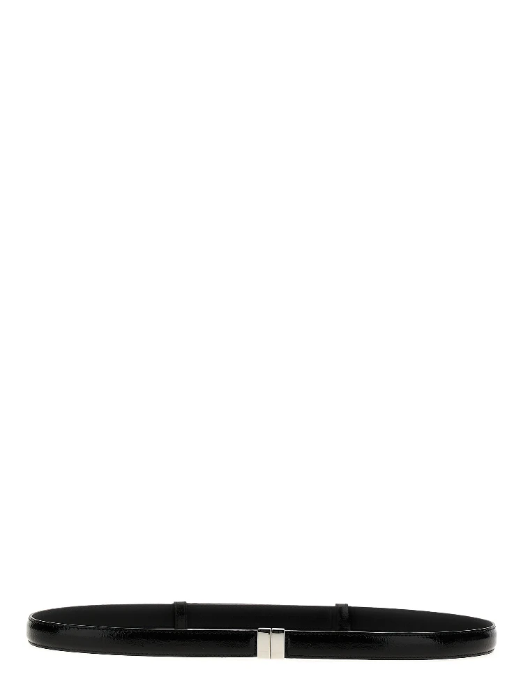 Black Calfskin Regular Belt