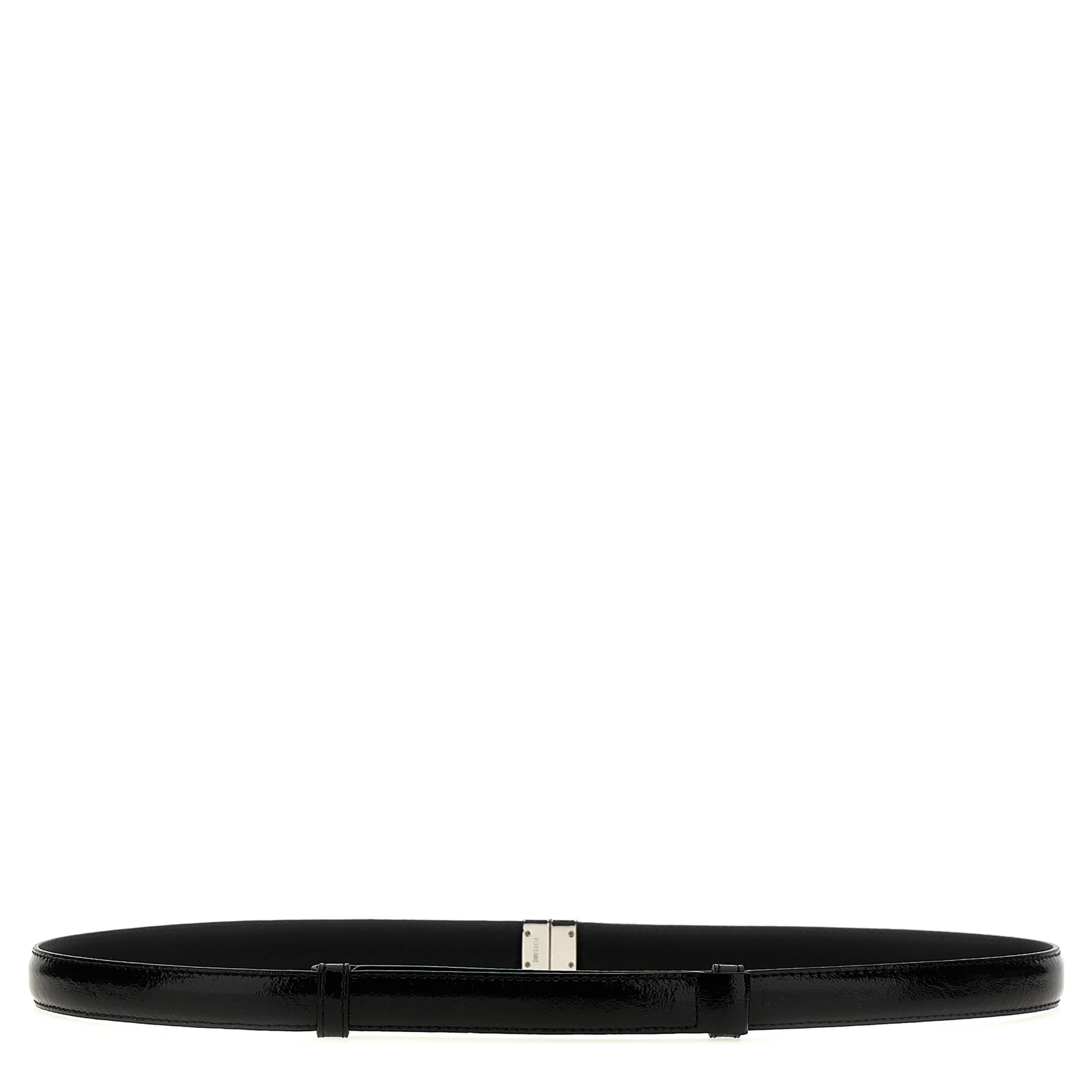 Black Calfskin Regular Belt