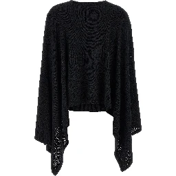 Black Silk Cardigan