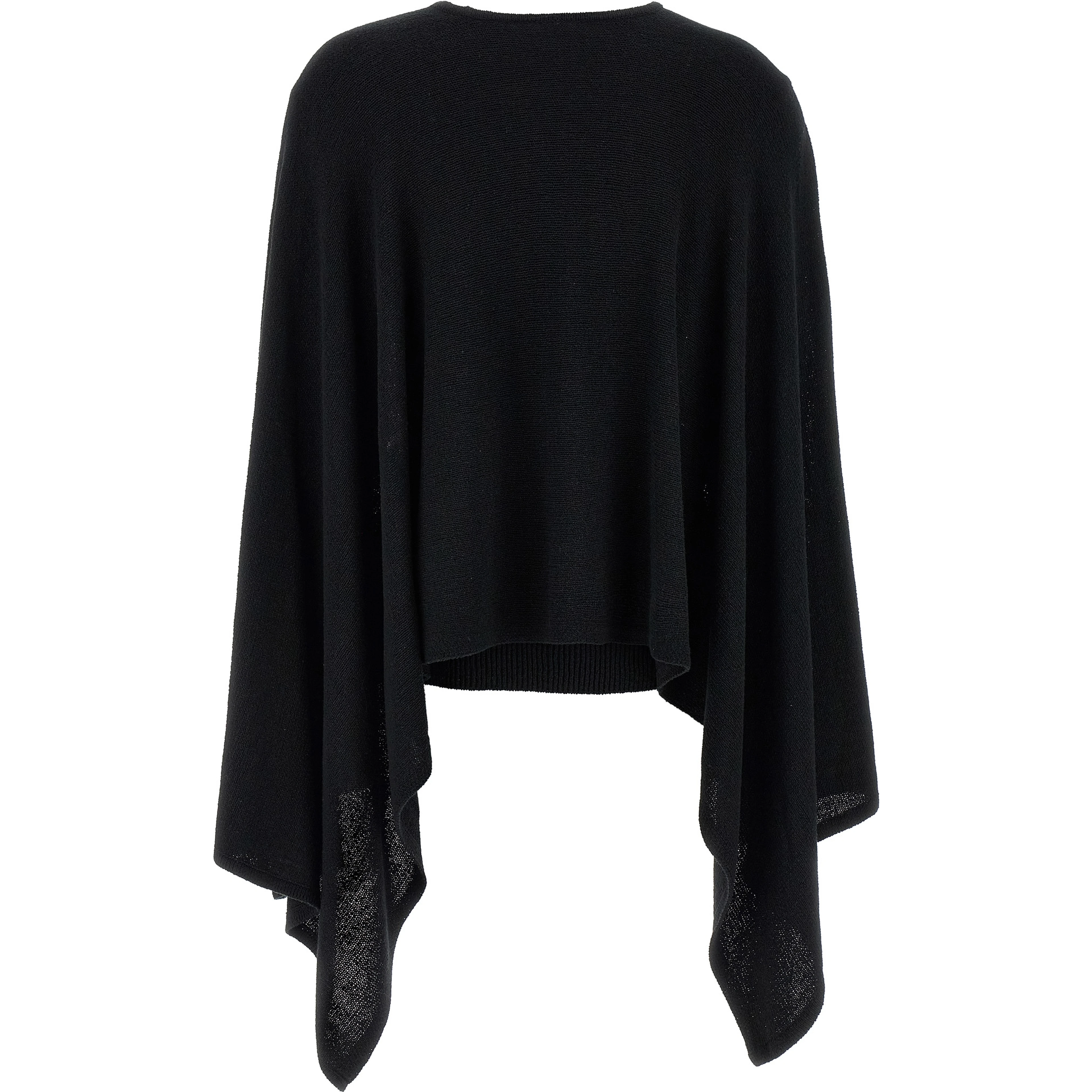 Black Silk Cardigan
