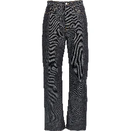 Blue Cotton Jeans Denim
