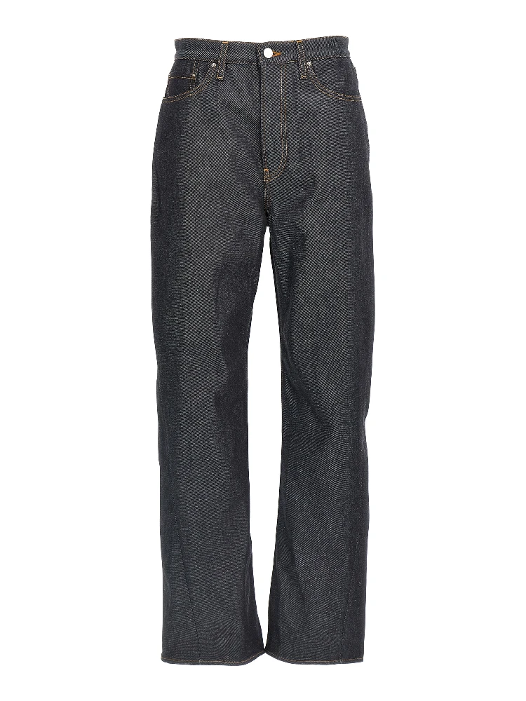 Blue Cotton Jeans Denim