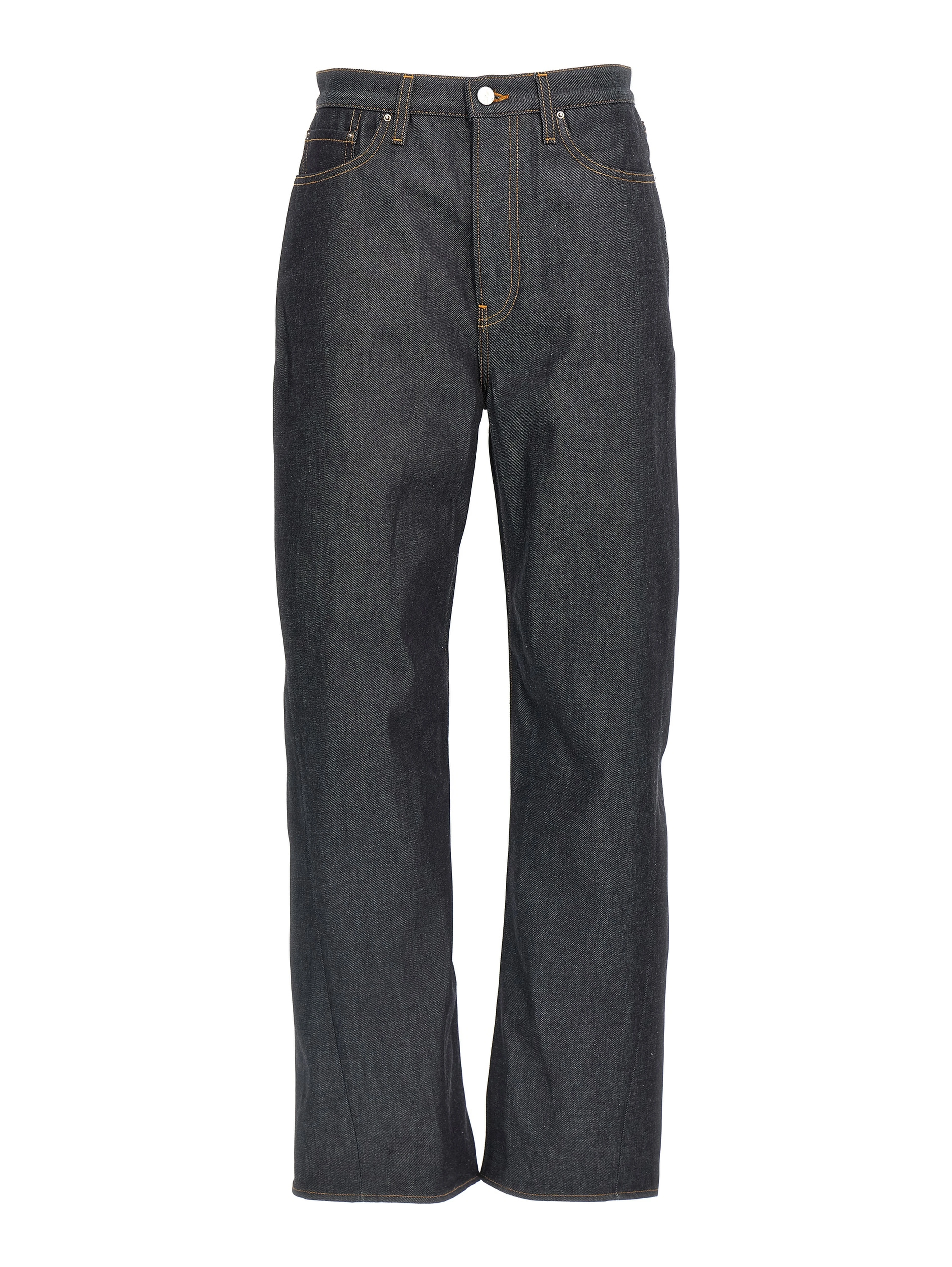 Blue Cotton Jeans Denim